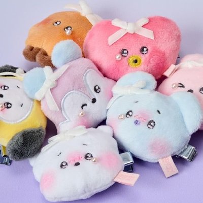 BT21 蝴蝶結系列 七隻全套