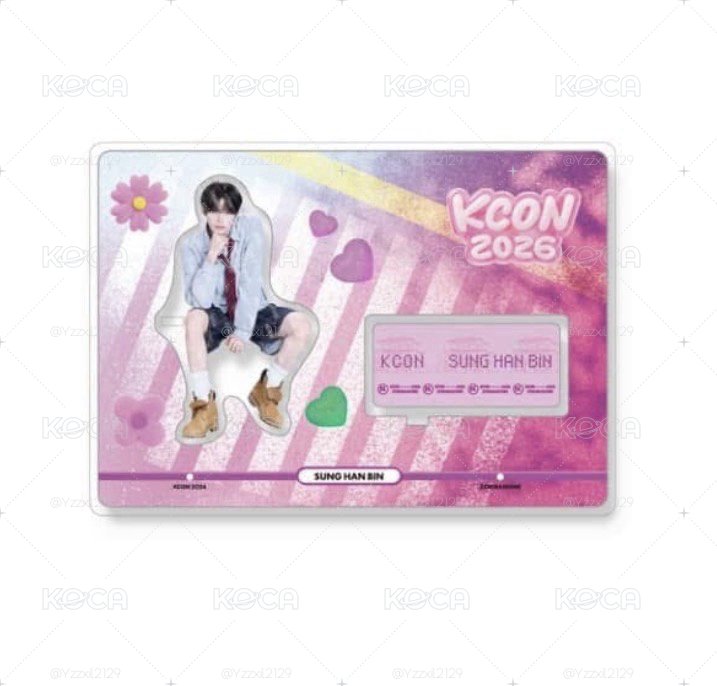 成韓彬 kcon立牌