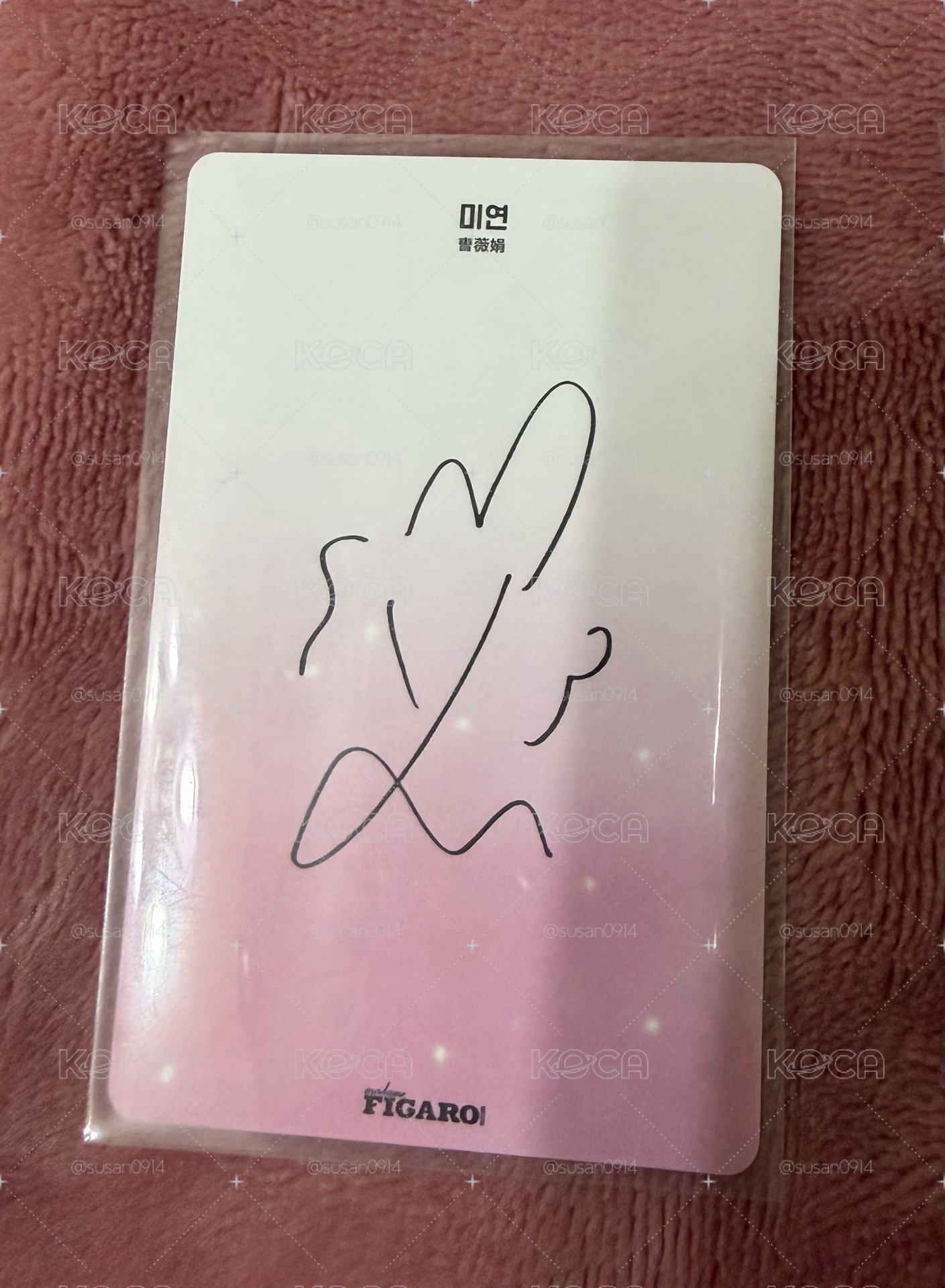 麵figaro小卡