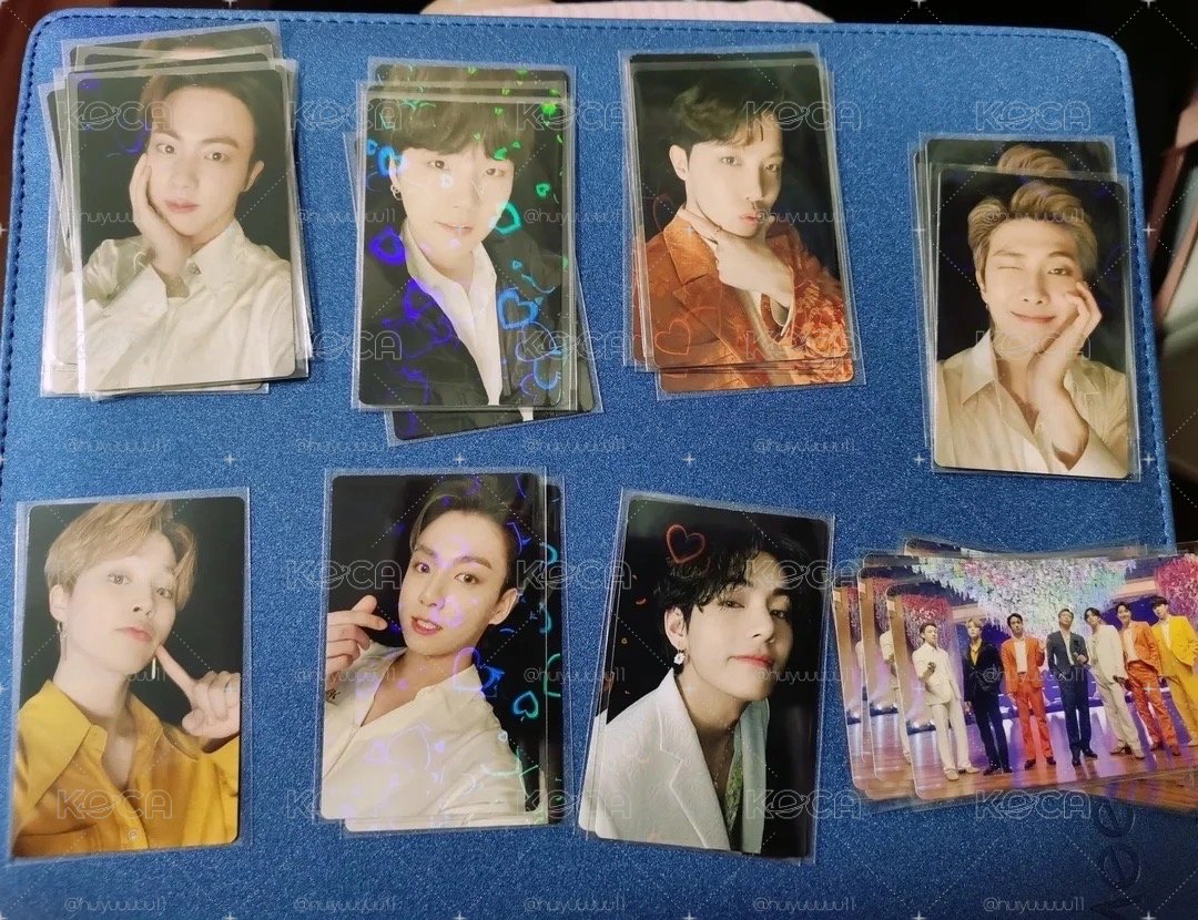BTS 豪華版愛心閃（一套7人）