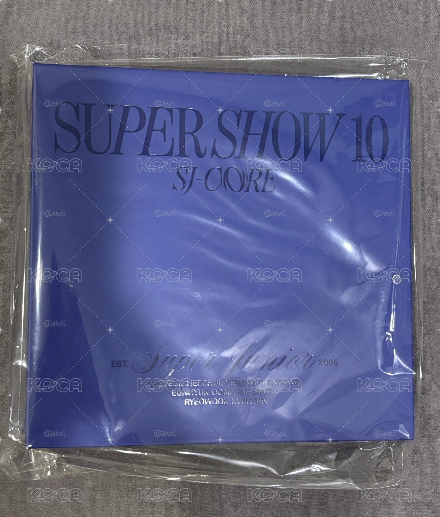 super junior SS10 票卡冊 卡夾