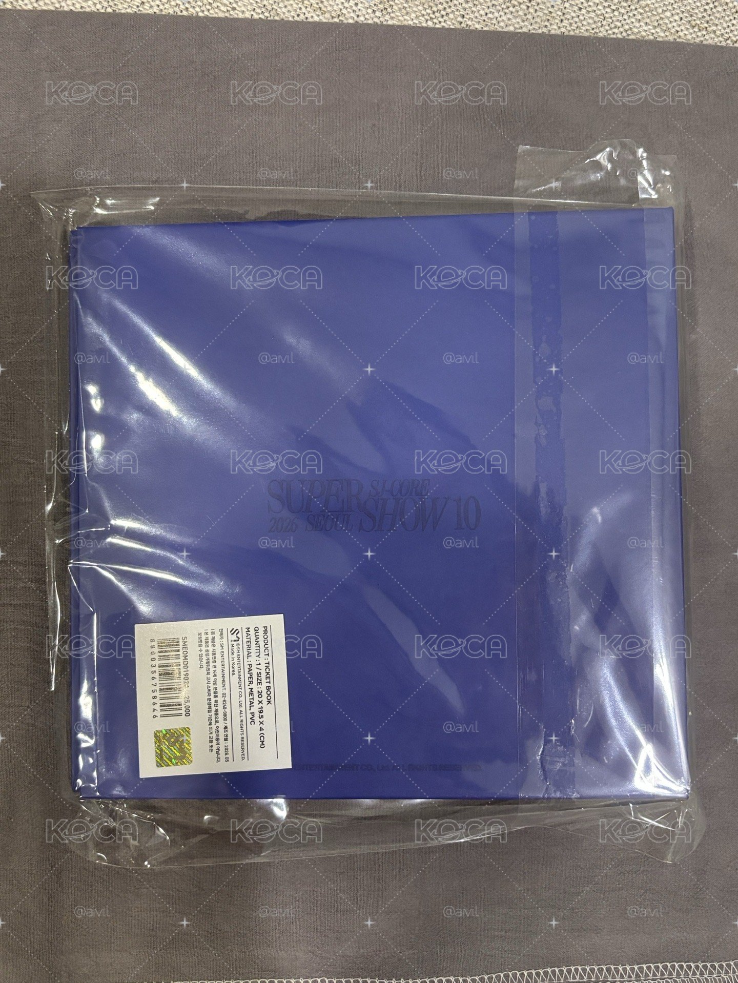 super junior SS10 票卡冊 卡夾