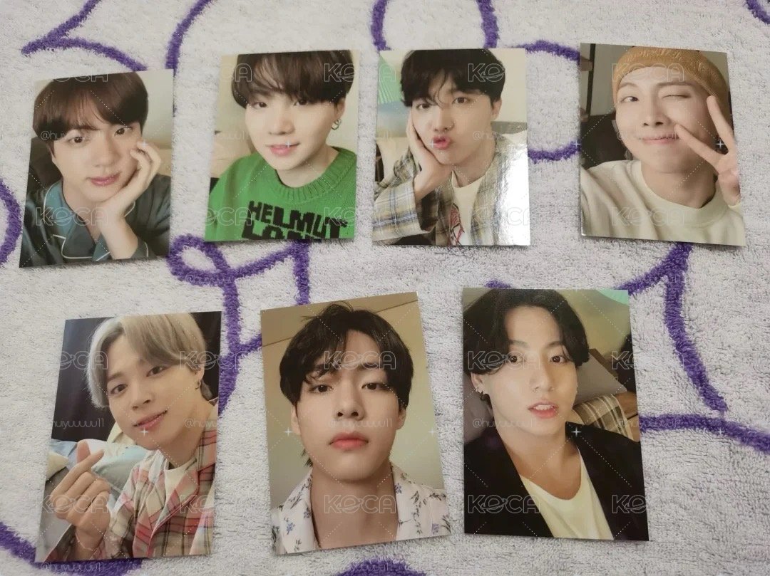 BTS 睡衣卡（一套）