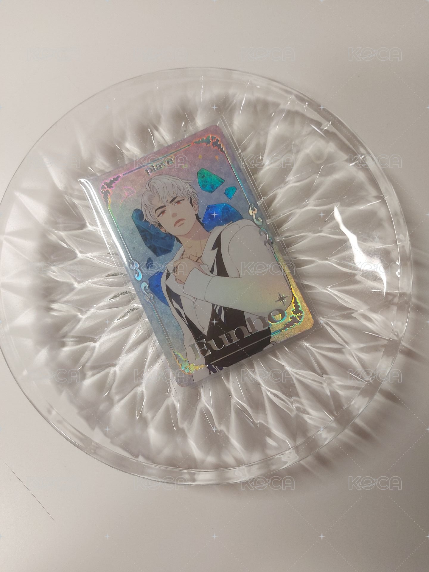 迷二藍寶石閃卡