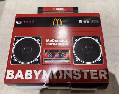 babymonster x 麥當勞禮盒（盒損）