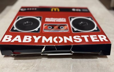 babymonster x 麥當勞禮盒（盒損）