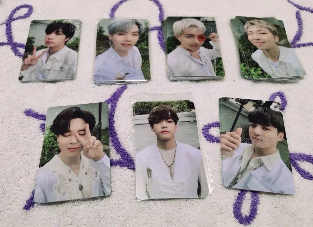 BTS pst特典卡一套