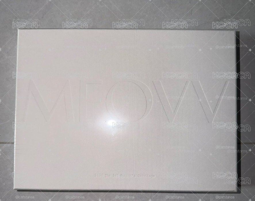 meovv 2026年曆未拆