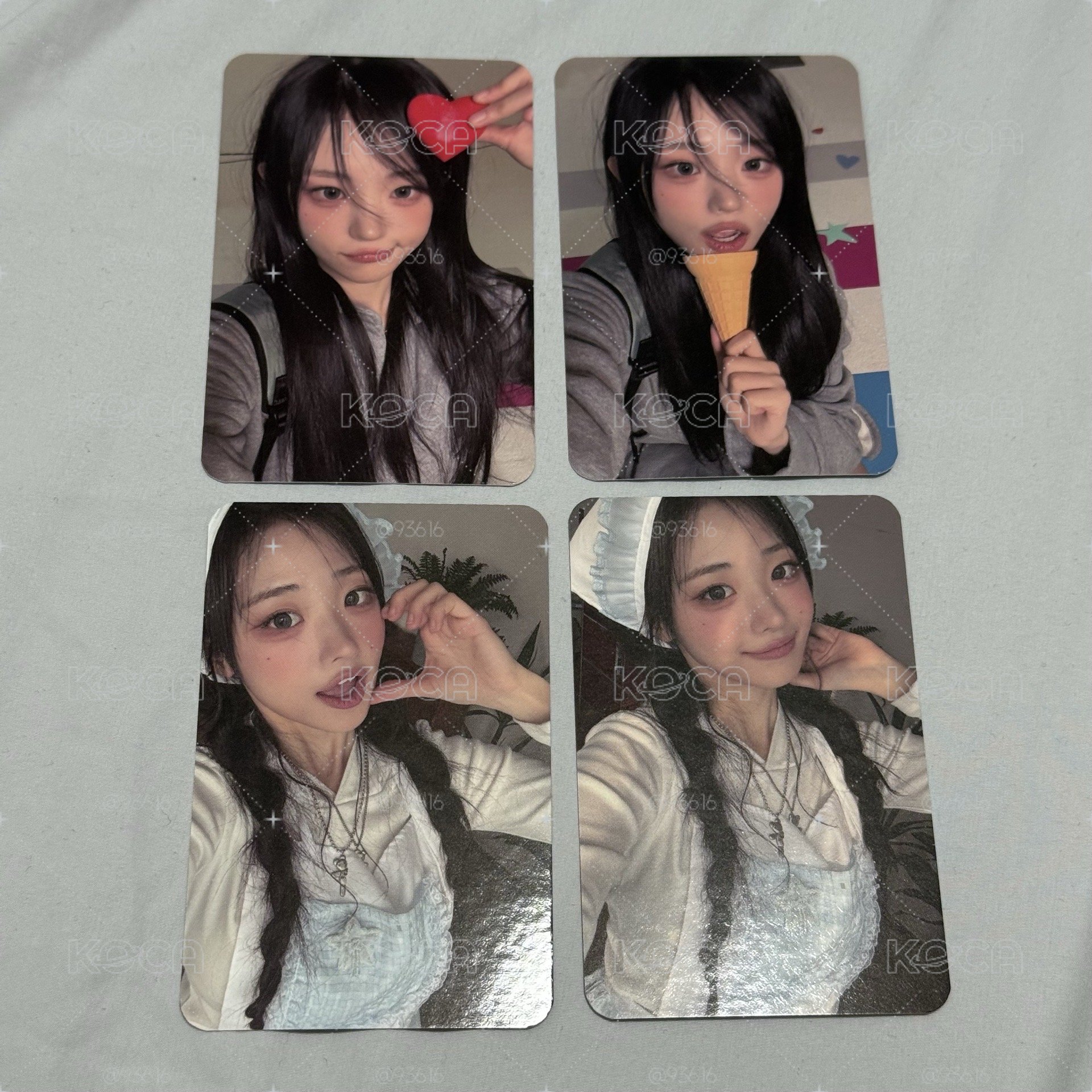 QWER Hina 安可場卡包卡