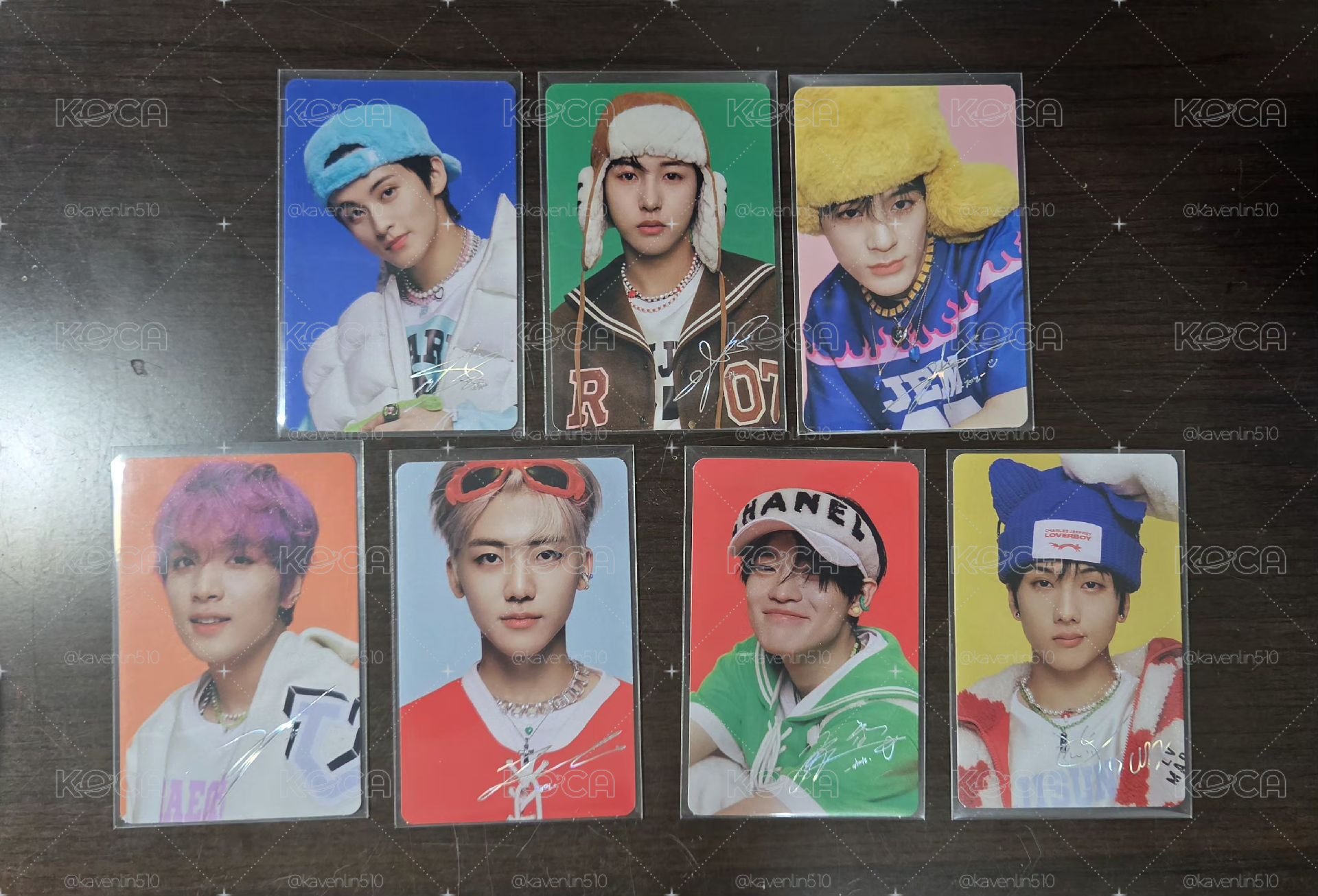 NCT DREAM Candy 購物袋小卡