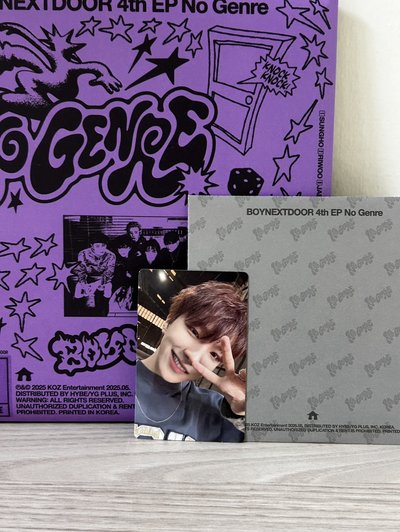 No Genre 專輯 單封 BORADGAME ver.
