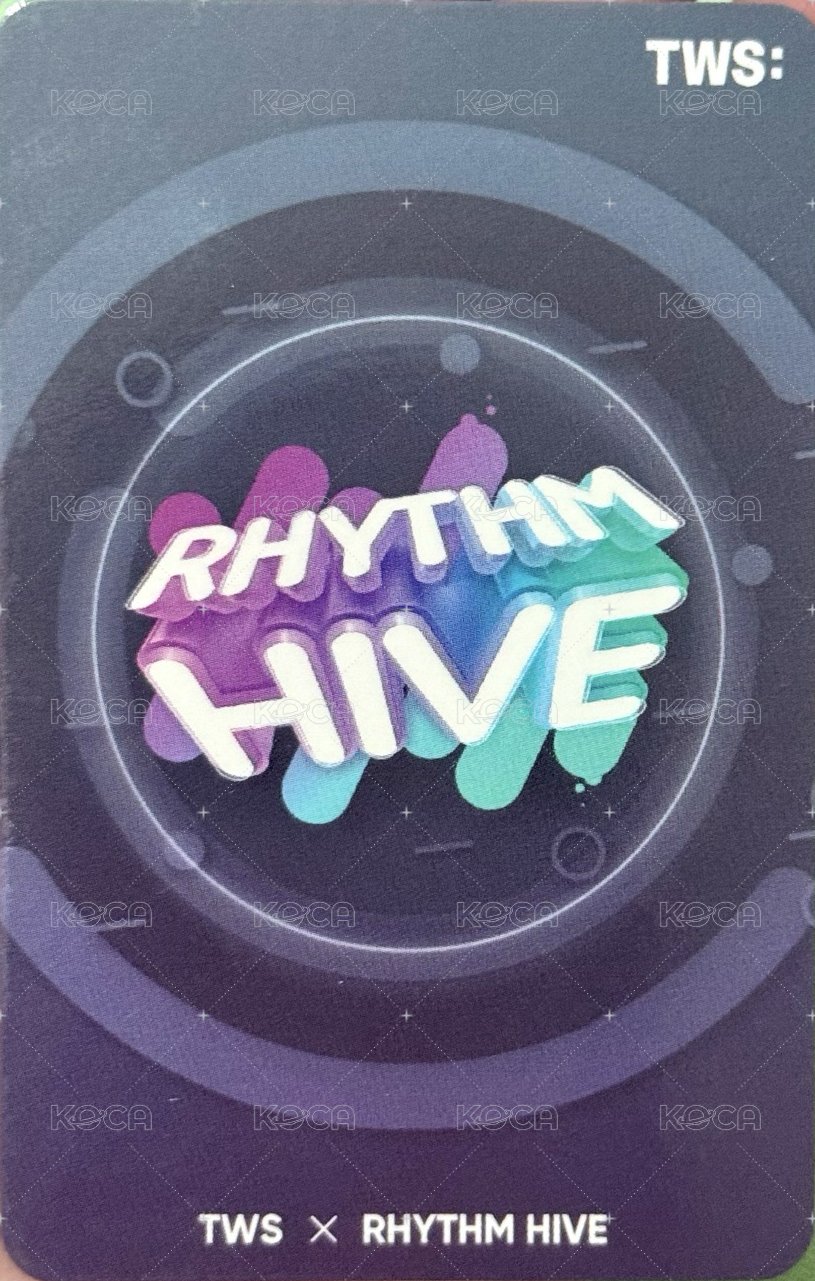 26 首爾場 Rhythm Hive  任務卡  背面