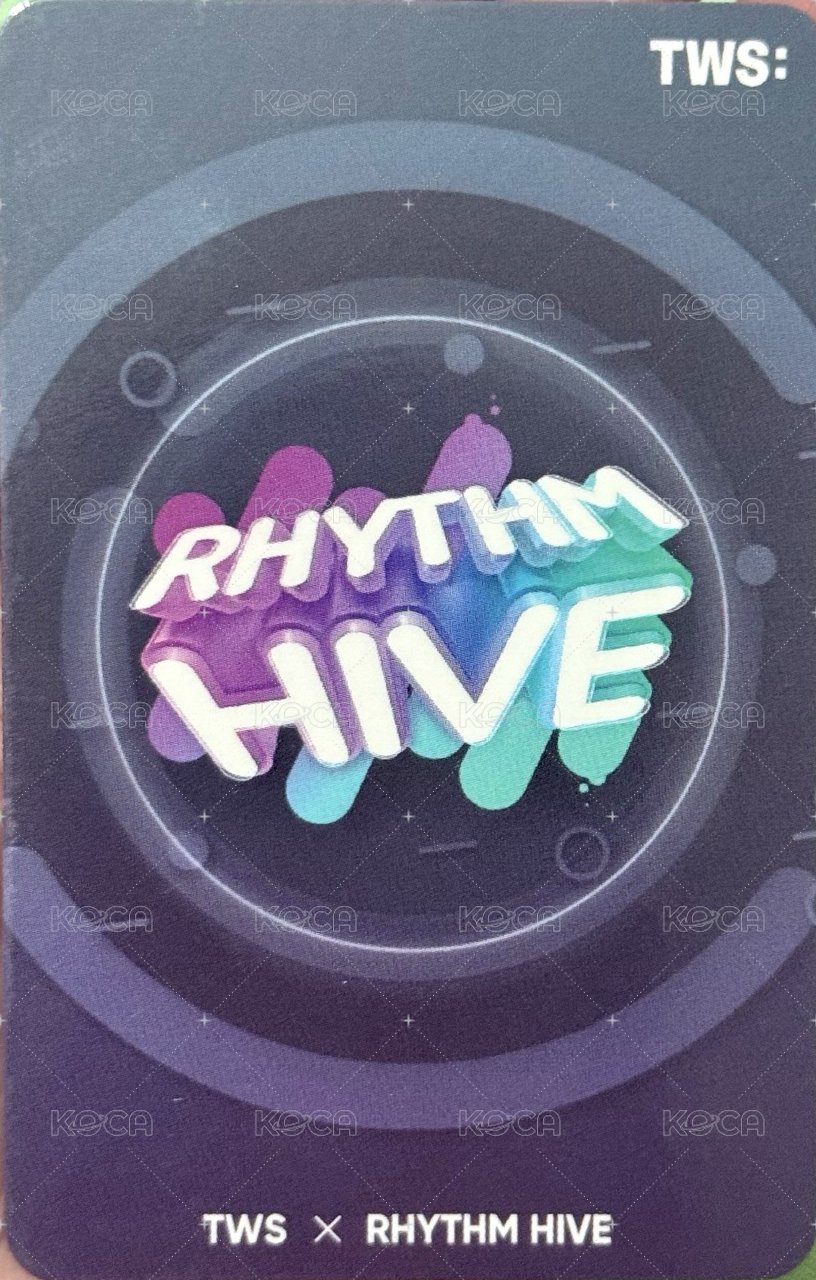 26 首爾場 Rhythm Hive  任務卡  背面