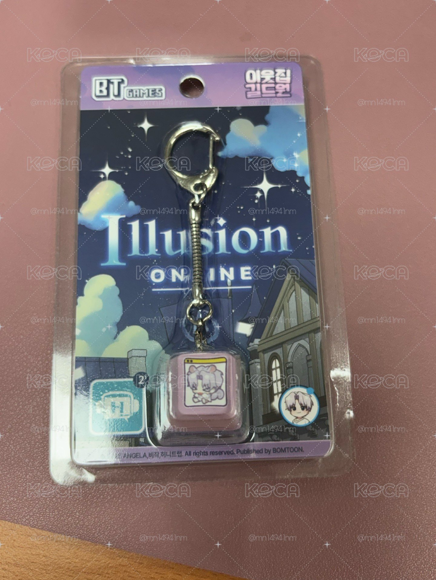 鄰居是公會成員 尹智久鍵帽吊飾