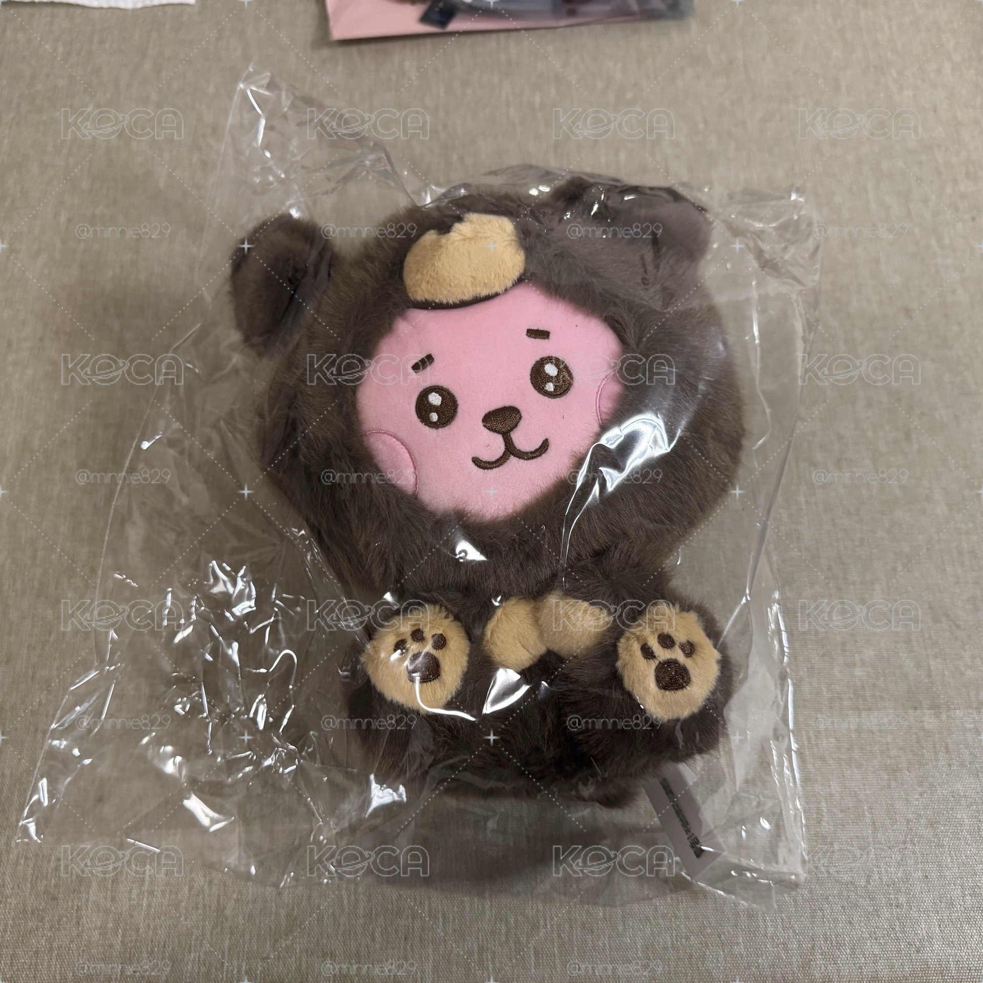 BT21 COOKY 動物裝扮娃娃