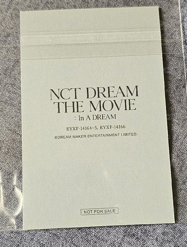 NCT DREAM TOUR "THE DREAM SHOW" - in DREAM RENJUN 