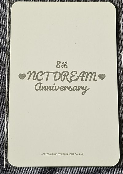NCT DREAM 8th ANNIVERSARY JAEMIN 