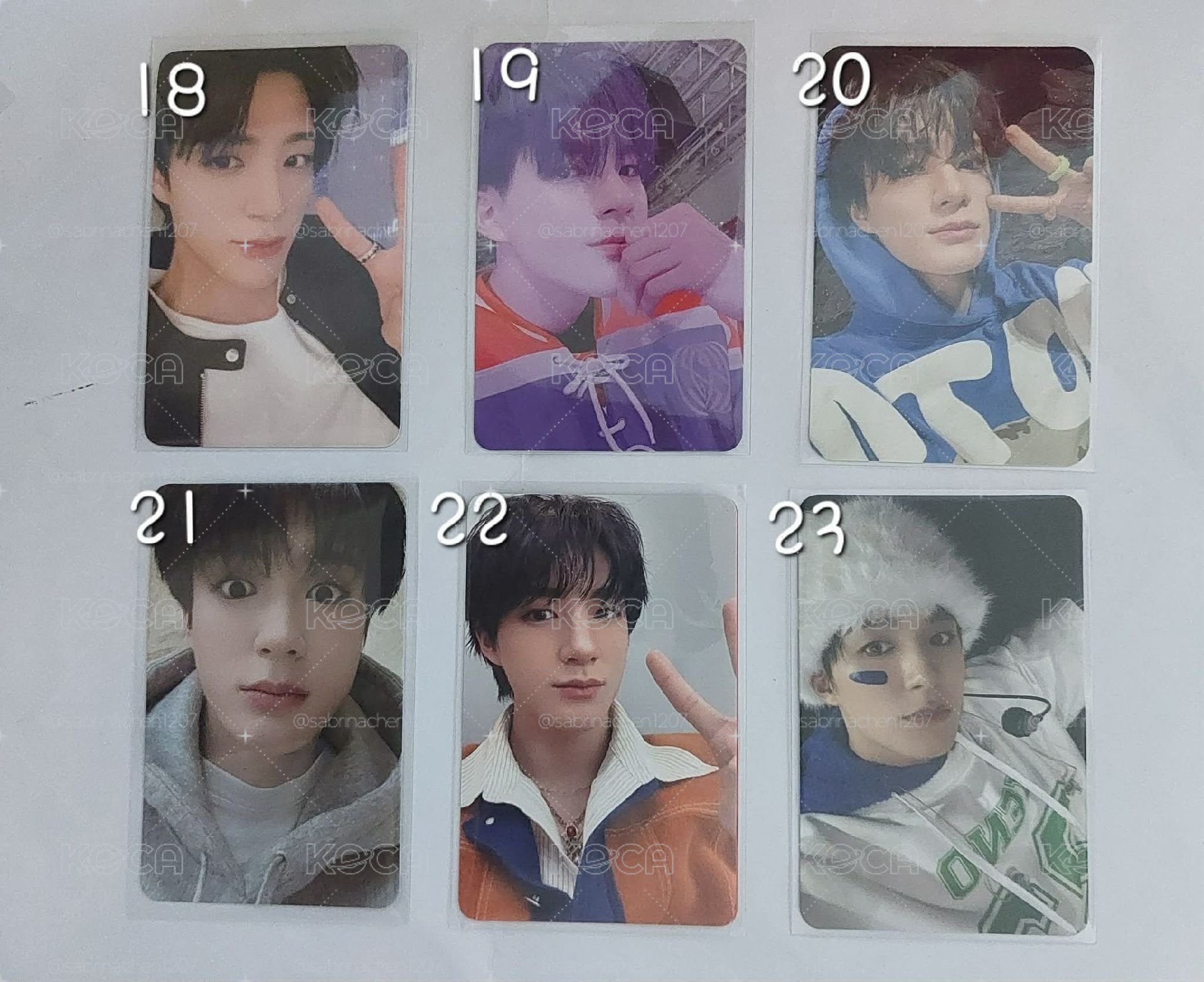 nct dream jnjm Jeno 簽售卡 特典卡