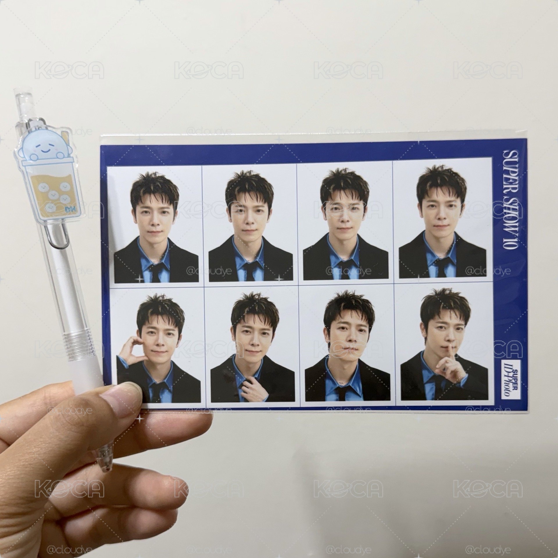 筆+證件照組合｜Super Junior SS10 證件照 SJ Market 台超 東海 DONGHAE 