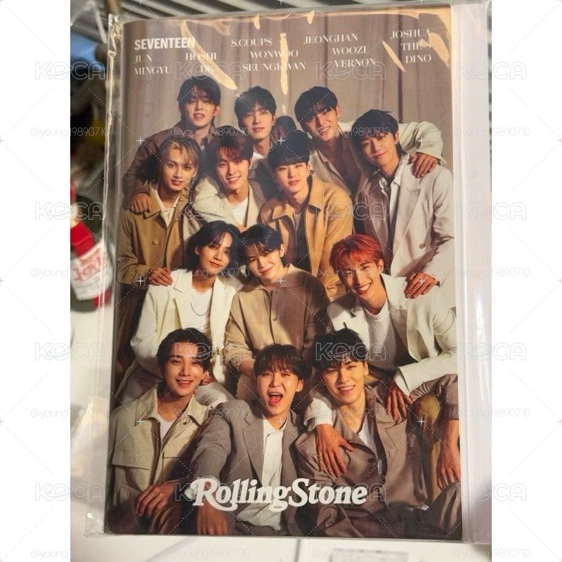 ⚡️SEVENTEEN Rolling Stone 特別號 special edition 美國 雜誌 書刊
