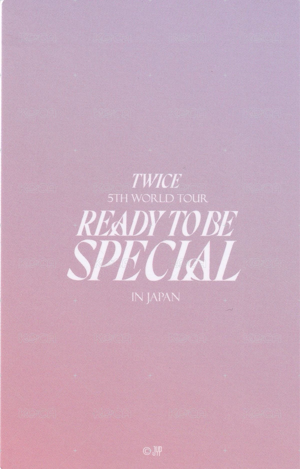 五巡SPECIAL 特典卡 DVD 背面