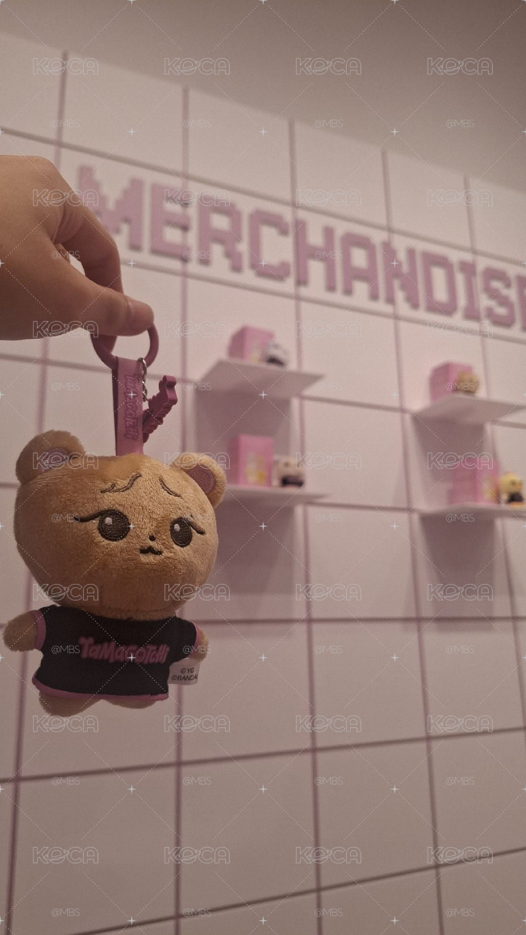 Tamagotchia滿額卡、jennie黑衣娃