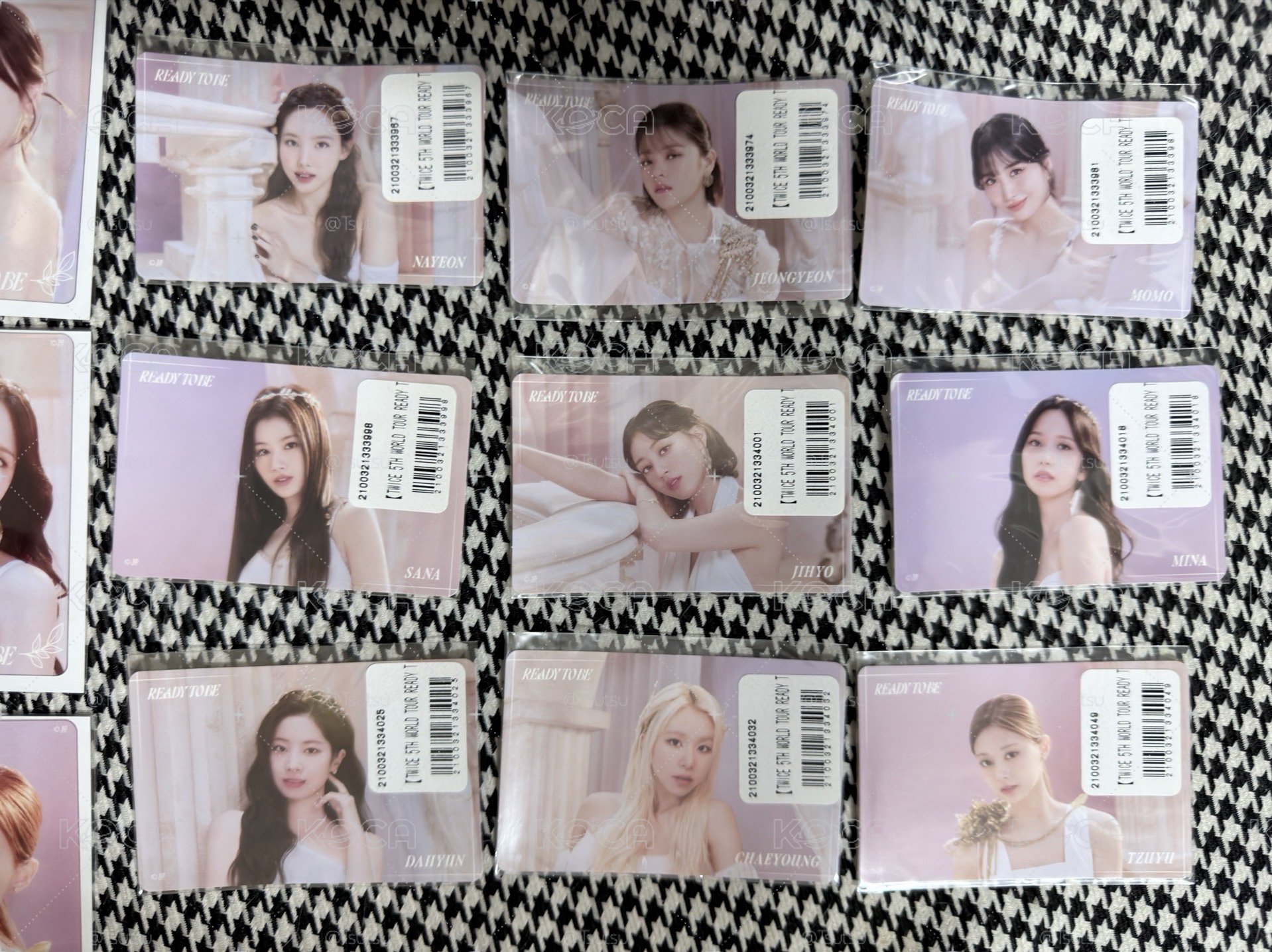 （現貨整套18張一起 一日左右寄出）TWICE 五巡 一番賞 小卡