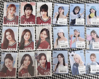 （現貨整套18張一起 一日左右寄出）TWICE 五巡 一番賞 小卡