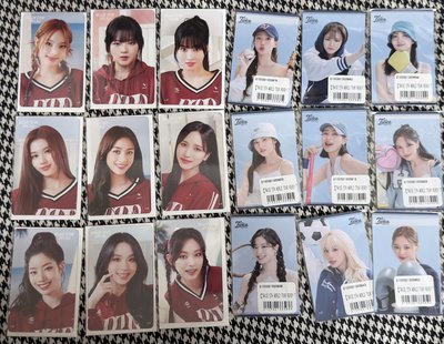 （現貨整套18張一起 一日左右寄出）TWICE 五巡 一番賞 小卡
