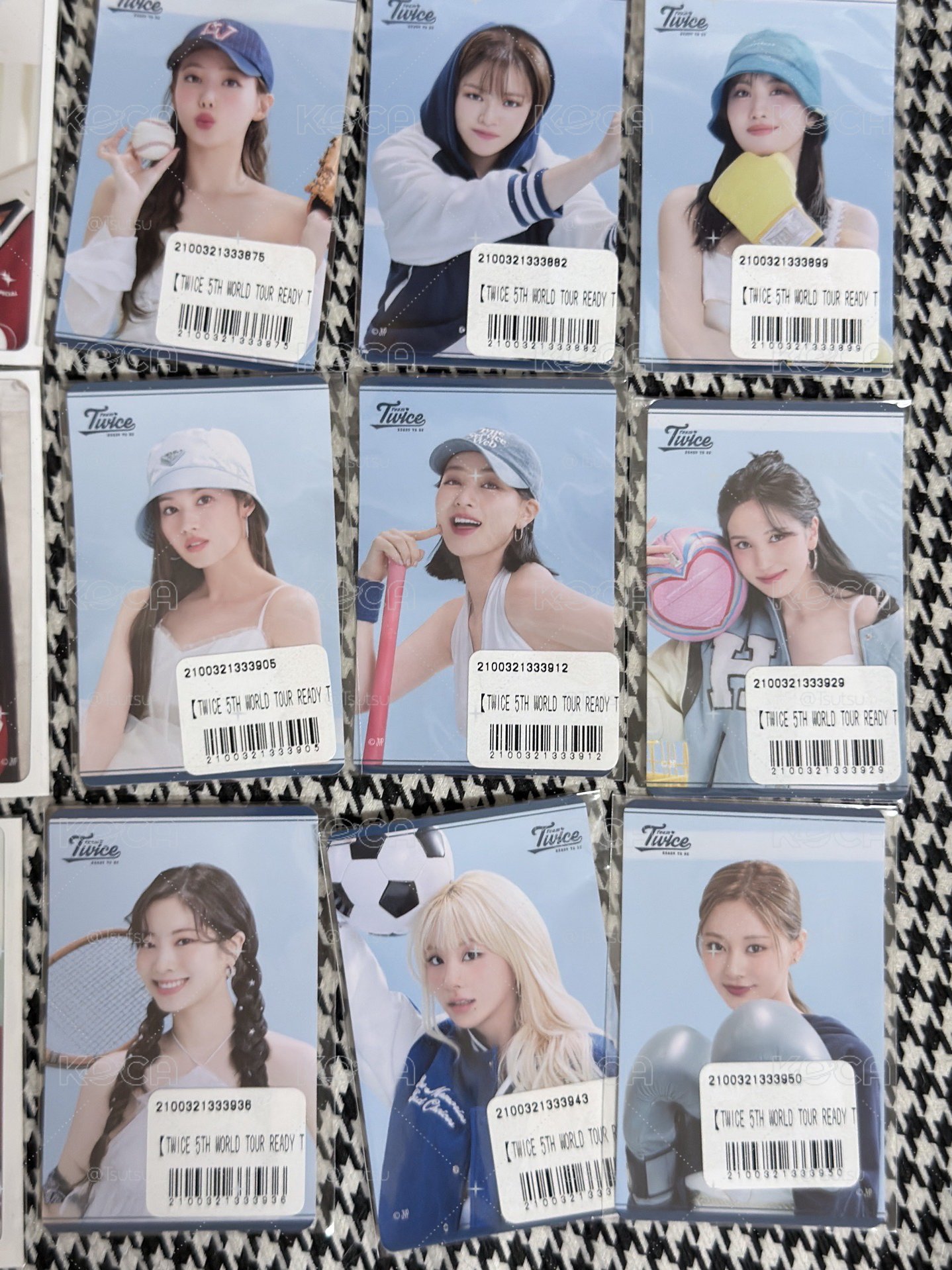 （現貨整套18張一起 一日左右寄出）TWICE 五巡 一番賞 小卡