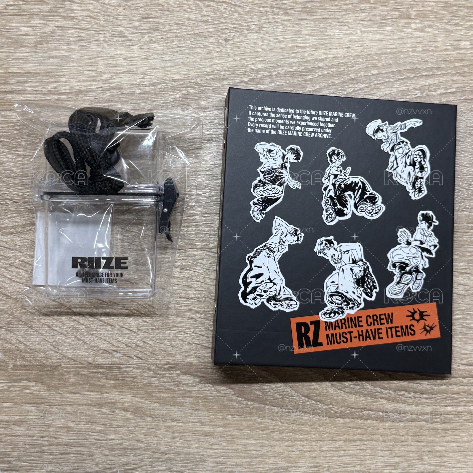 riize 韓安md 安 收納盒、卡冊