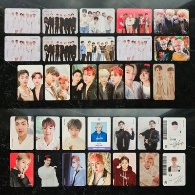 MONSTA X 歷年小卡、巡演卡、特典卡