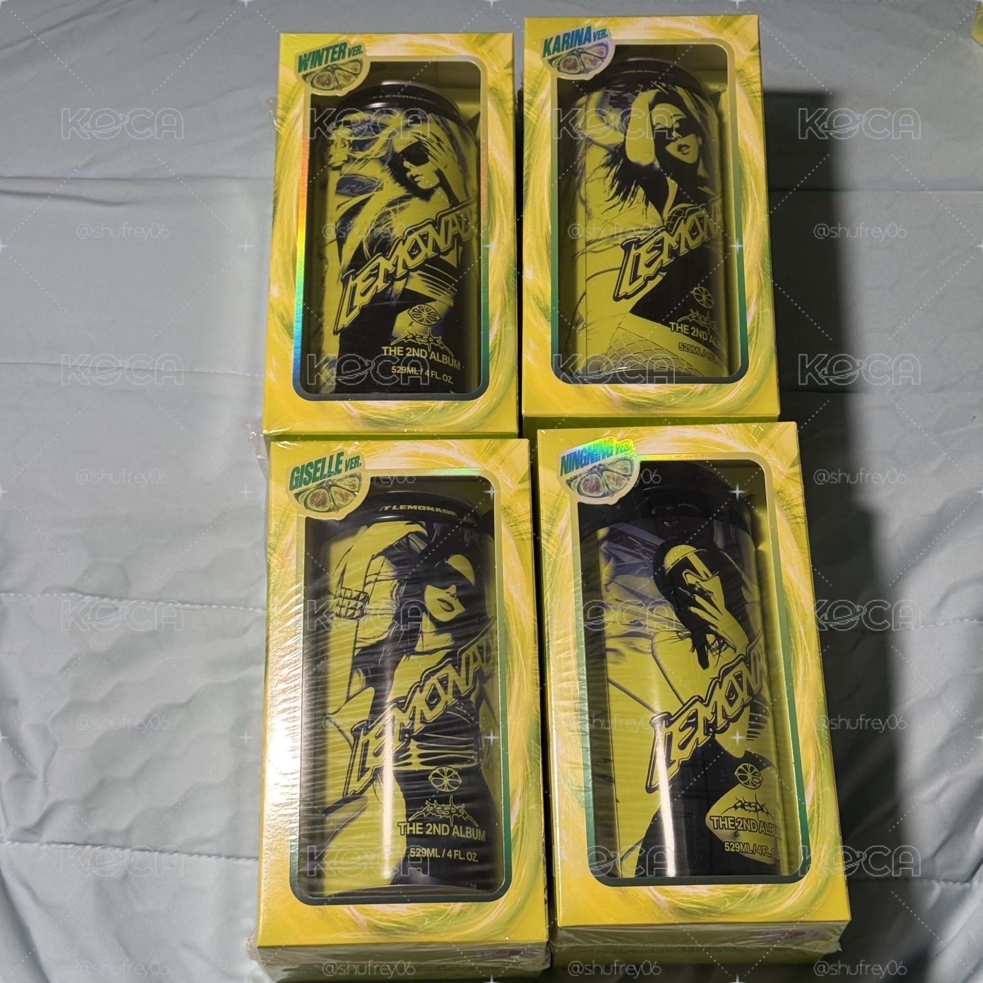 全新未拆 aespa lemonade can ver 可選封面