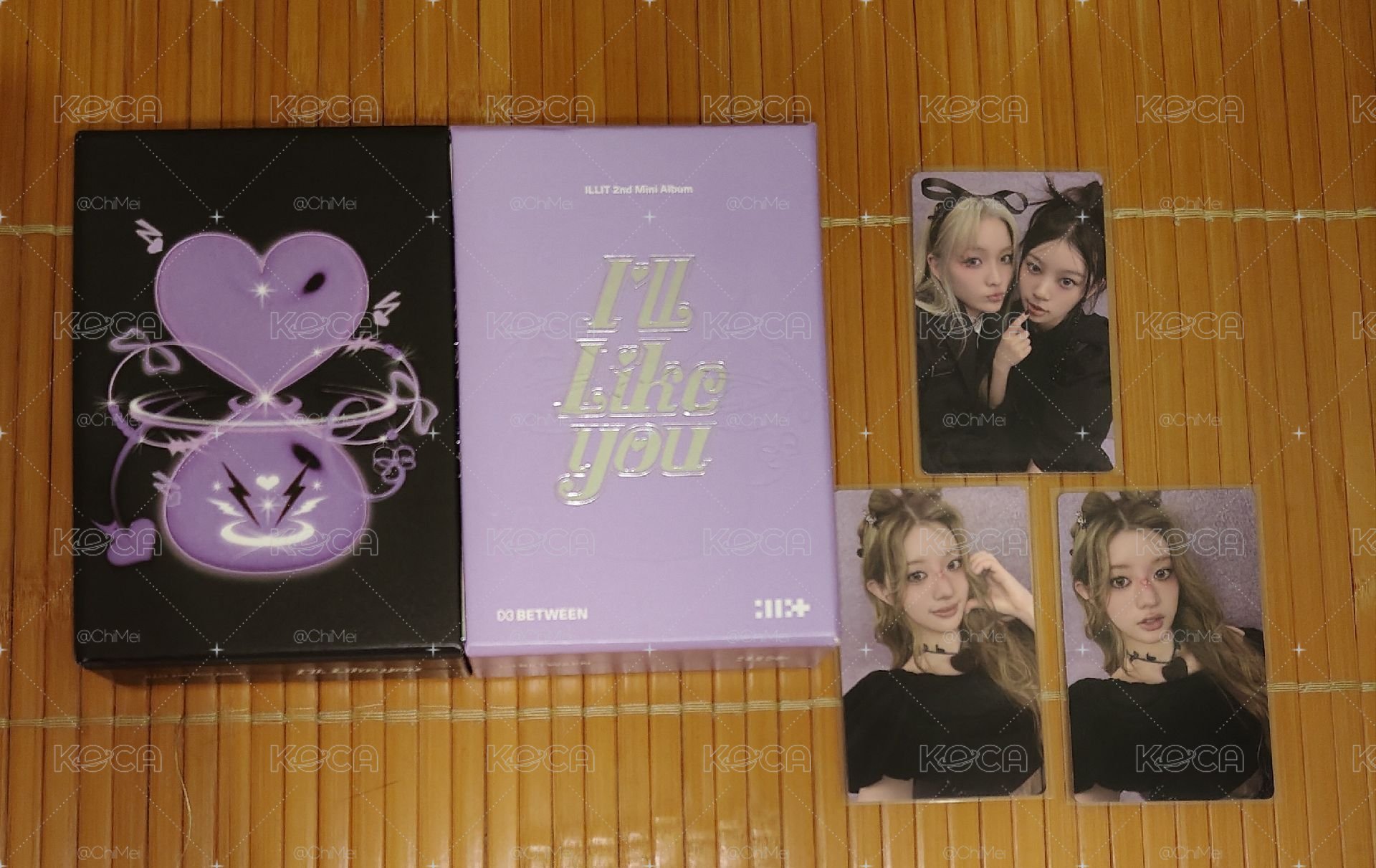 I'LL LIKE YOU target 特典卡 