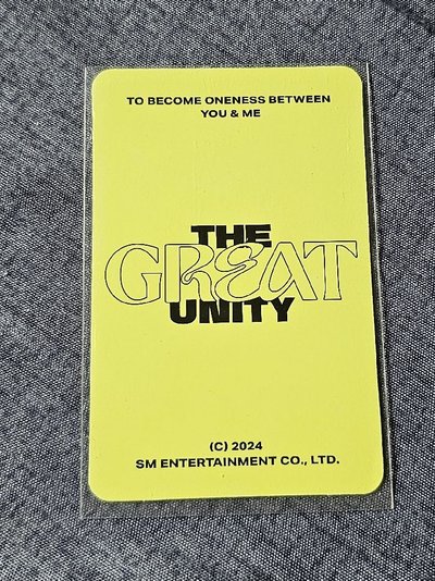 NCT127 THE GREAT UNITY YUTA 