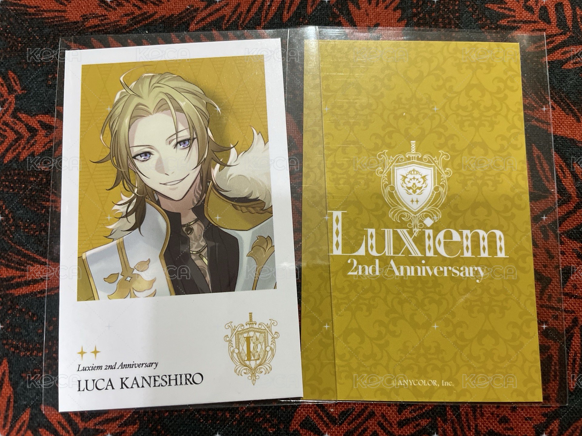 Luca二週年拍立得