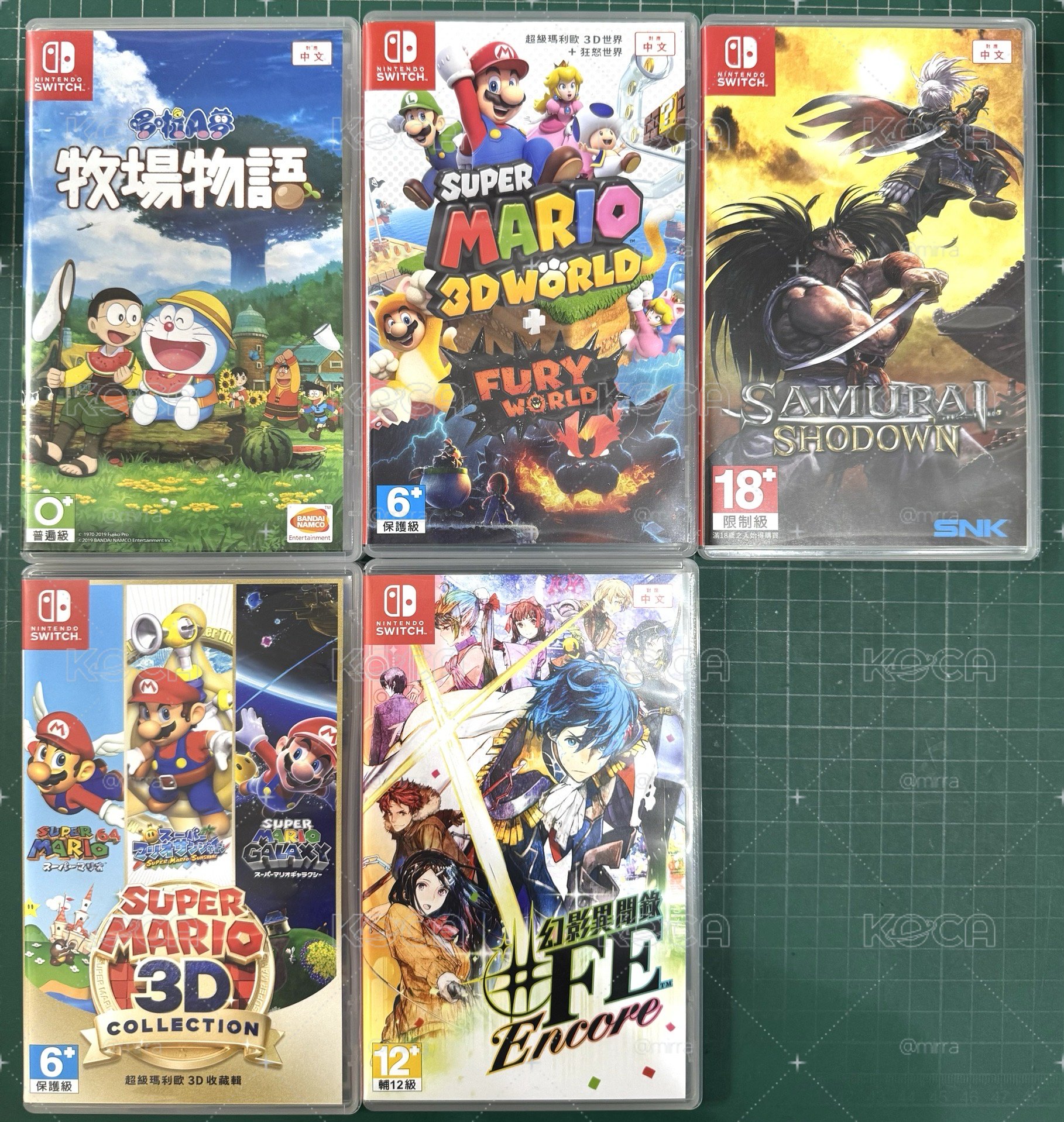 Switch 二手遊戲片