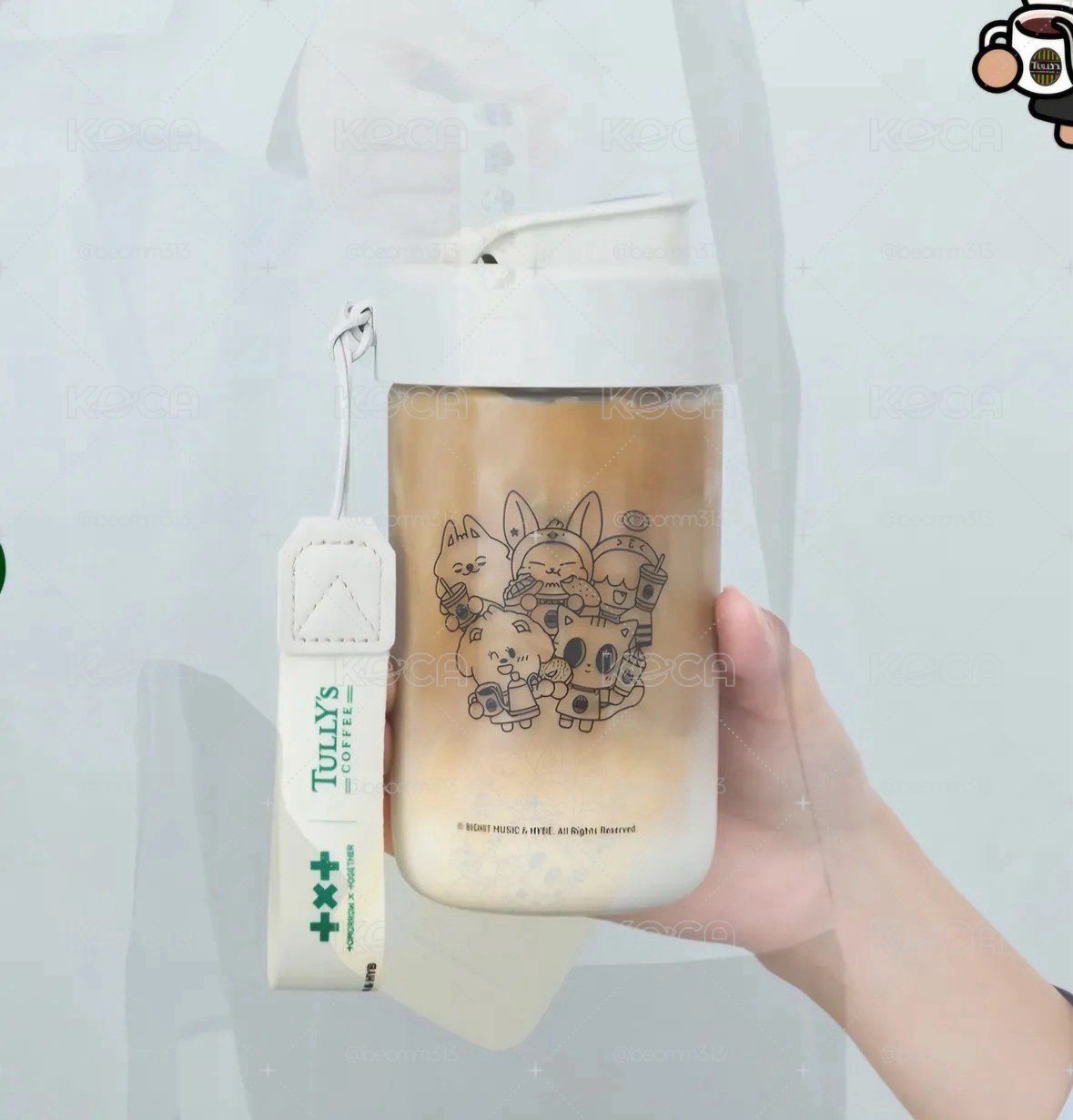 TXT x Tully’s coffee 