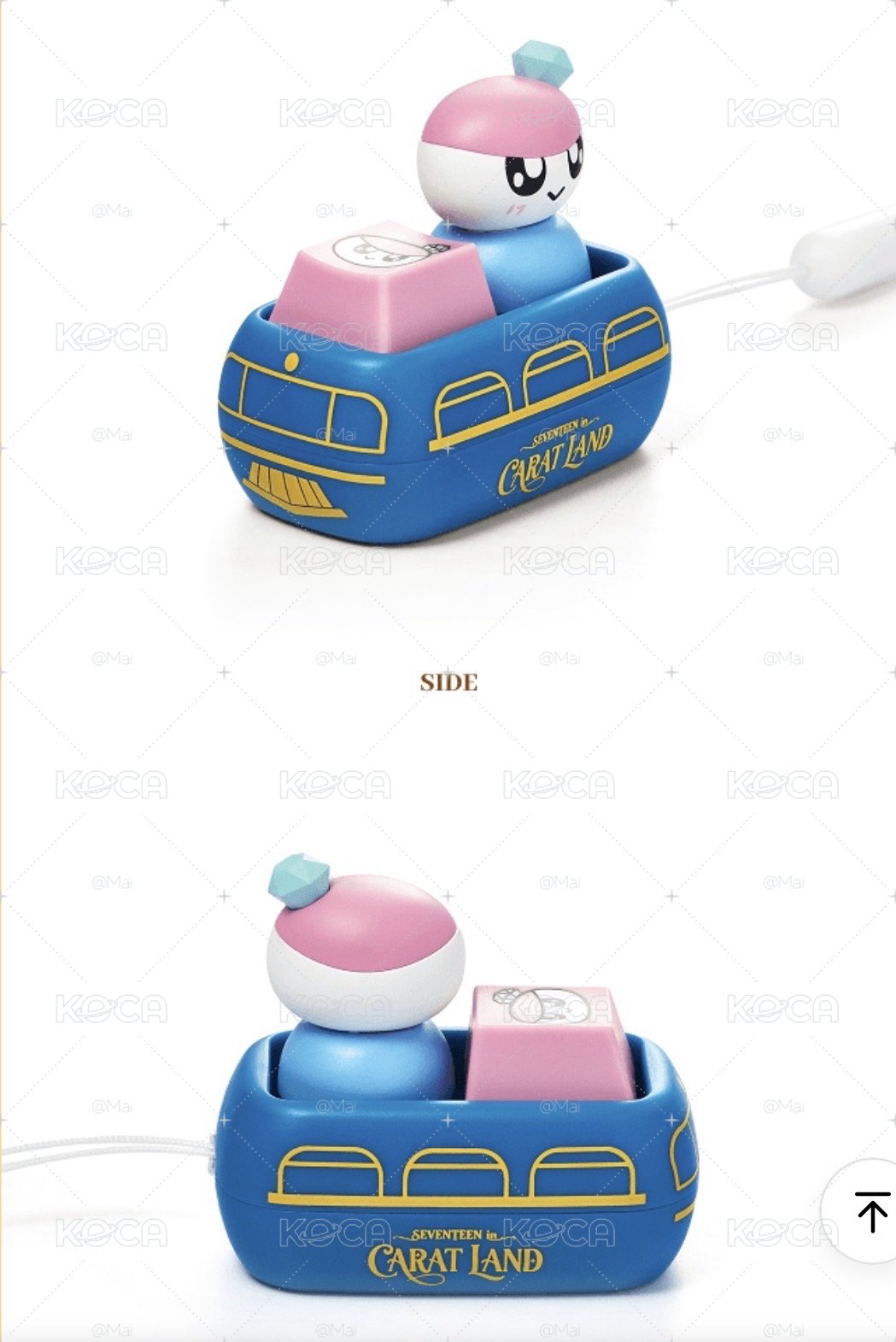 BONGBONGEE Keycap Keyring