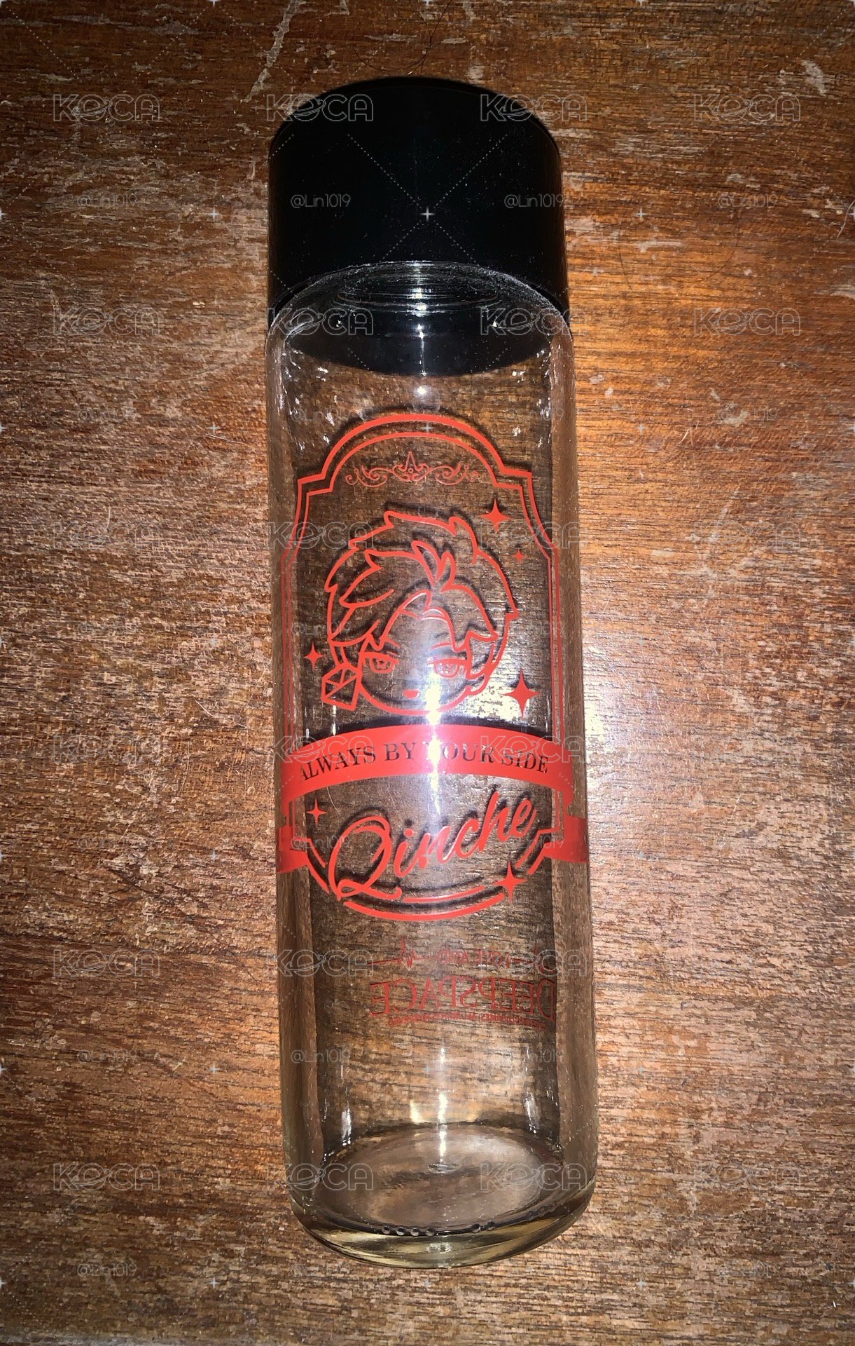 戀與深空 曼迪cafe pop-up秦徹玻璃杯