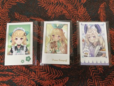 NIJISANJI EN 小卡類周邊出清(普卡)