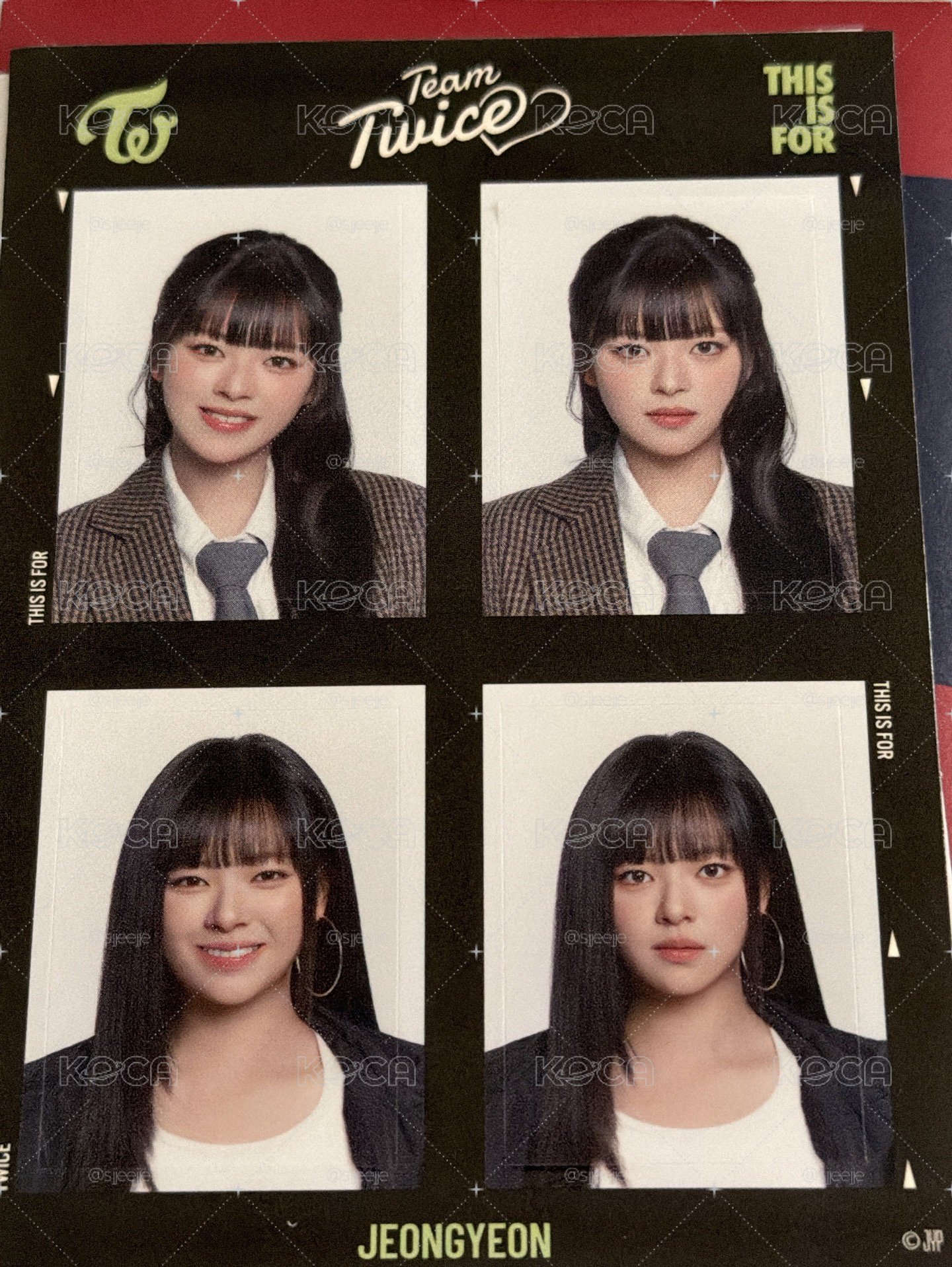 定延 新國立人生四格貼紙