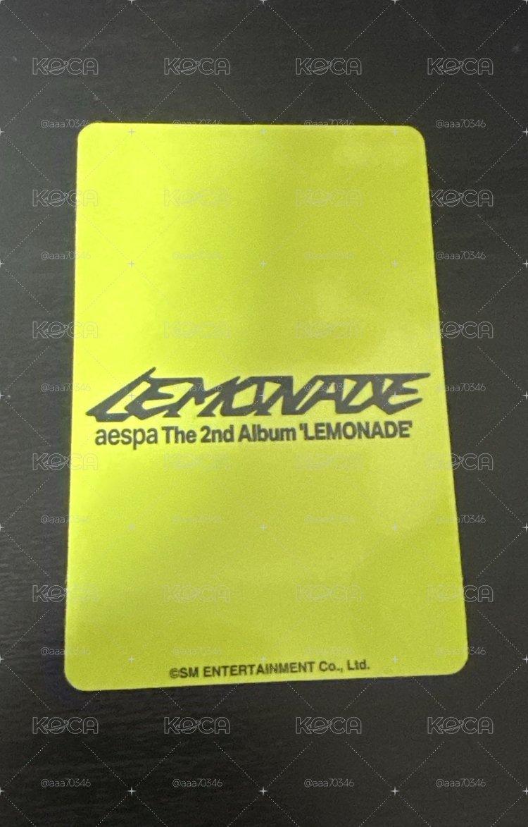LEMONADE 華納特典卡 吉