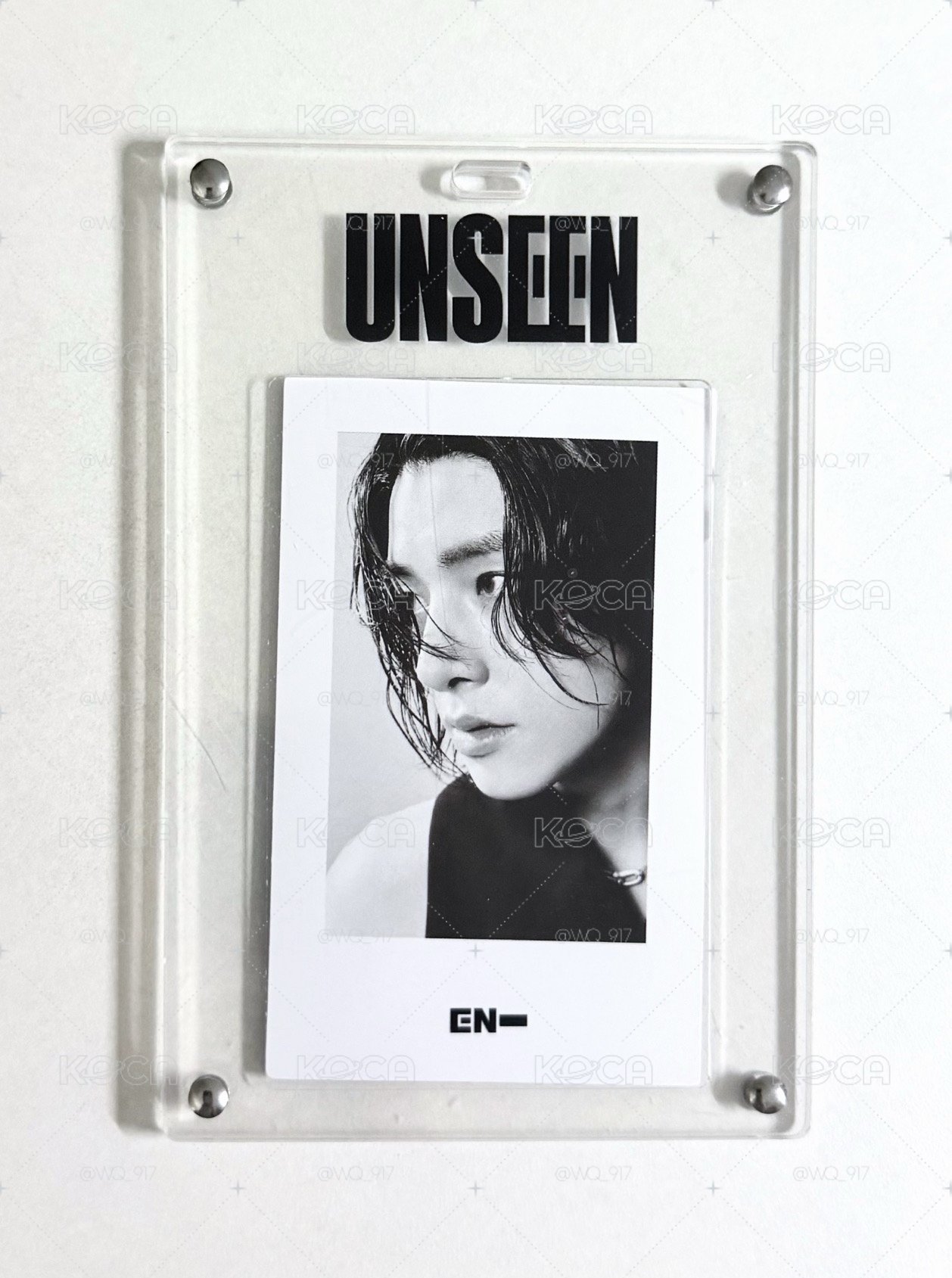 UNSEEN B版造型滿額卡 倫