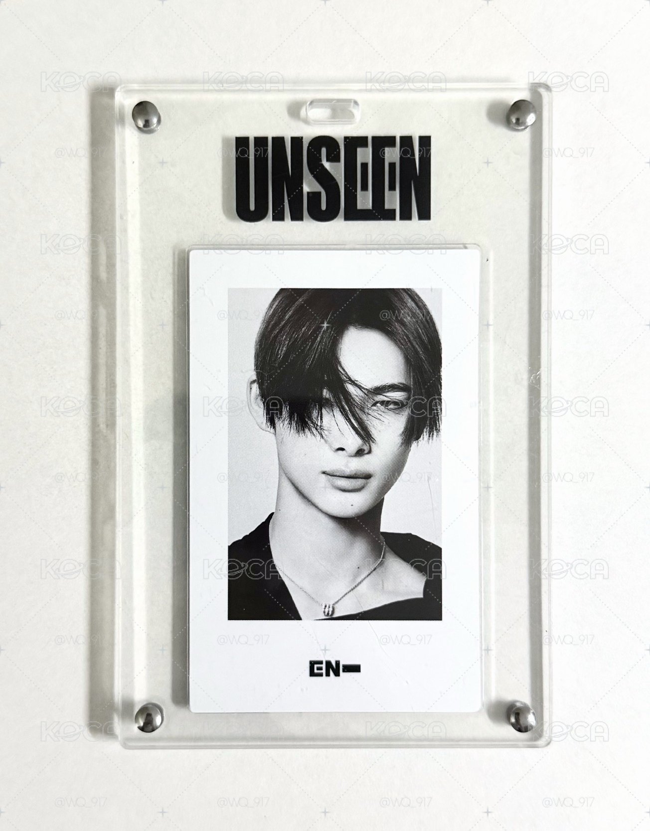 UNSEEN B版造型滿額卡 力