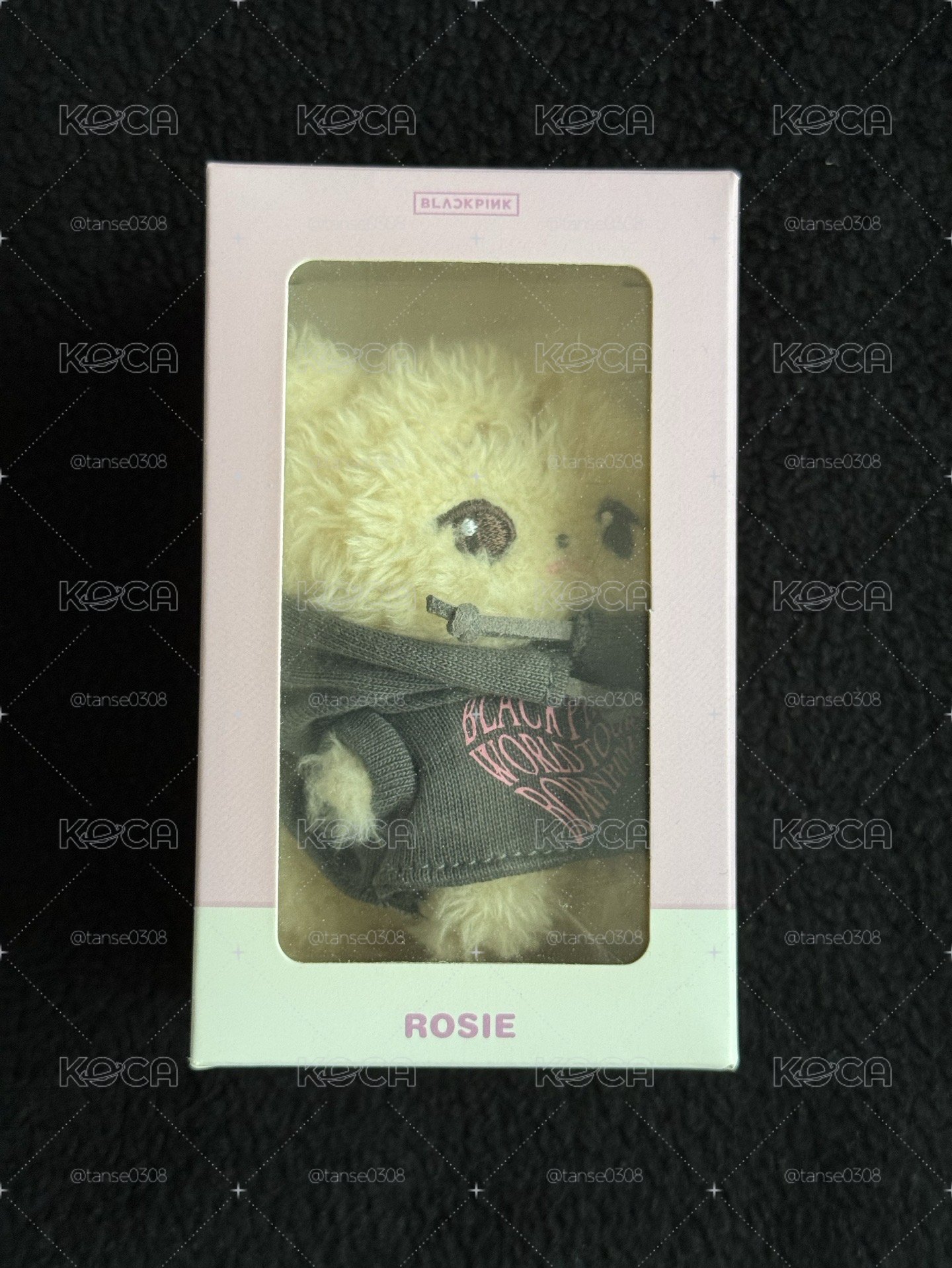 born pink 二巡吊飾娃 rosé款