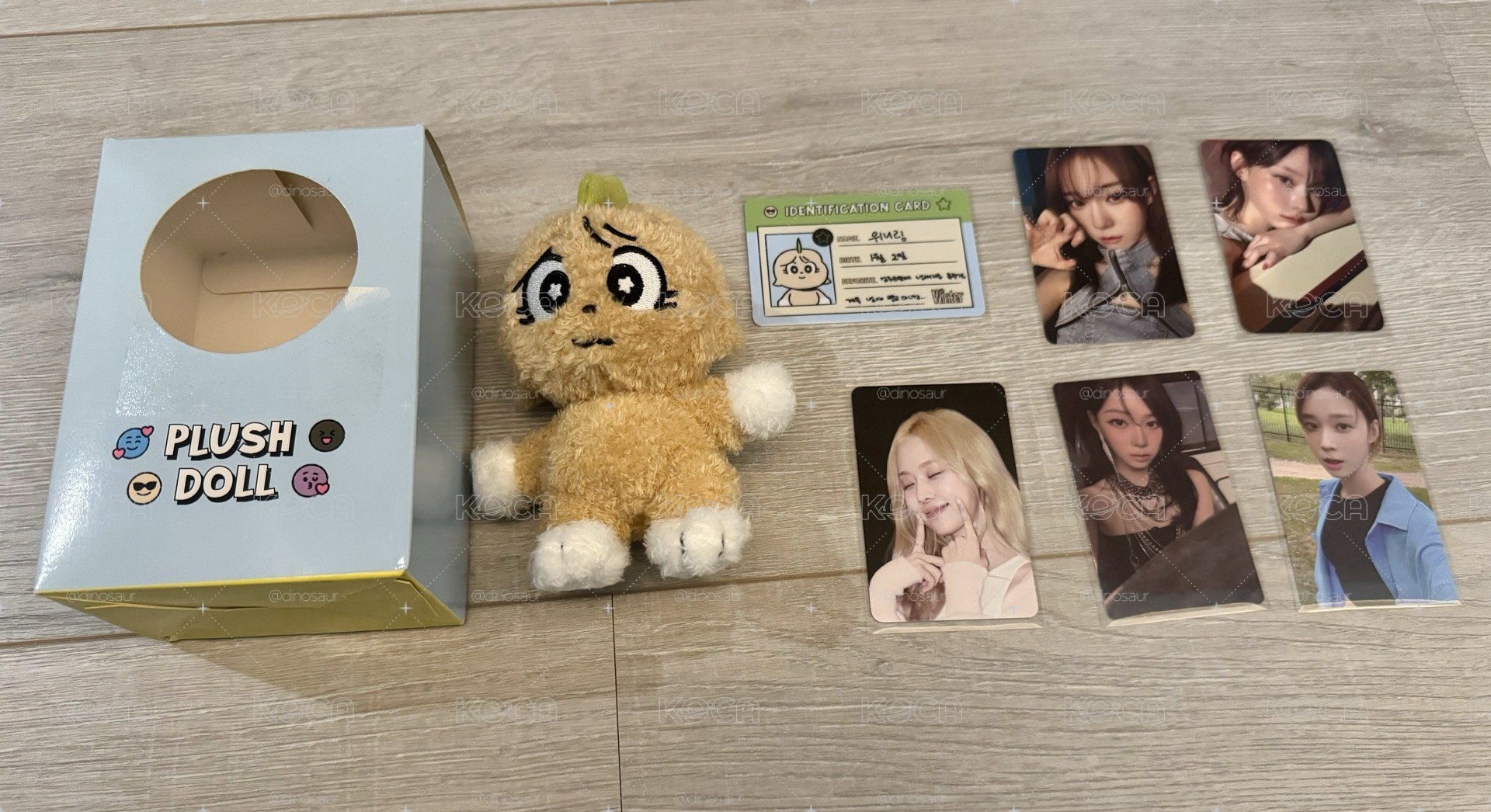 Winter 小盤 （Potd plush doll)