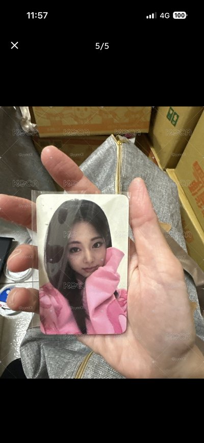 周子瑜 寫真書小卡 棒球卡 周邊滿額卡