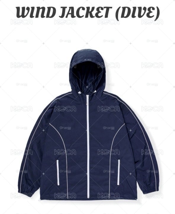 [非現貨］wind jacket(dive) m號