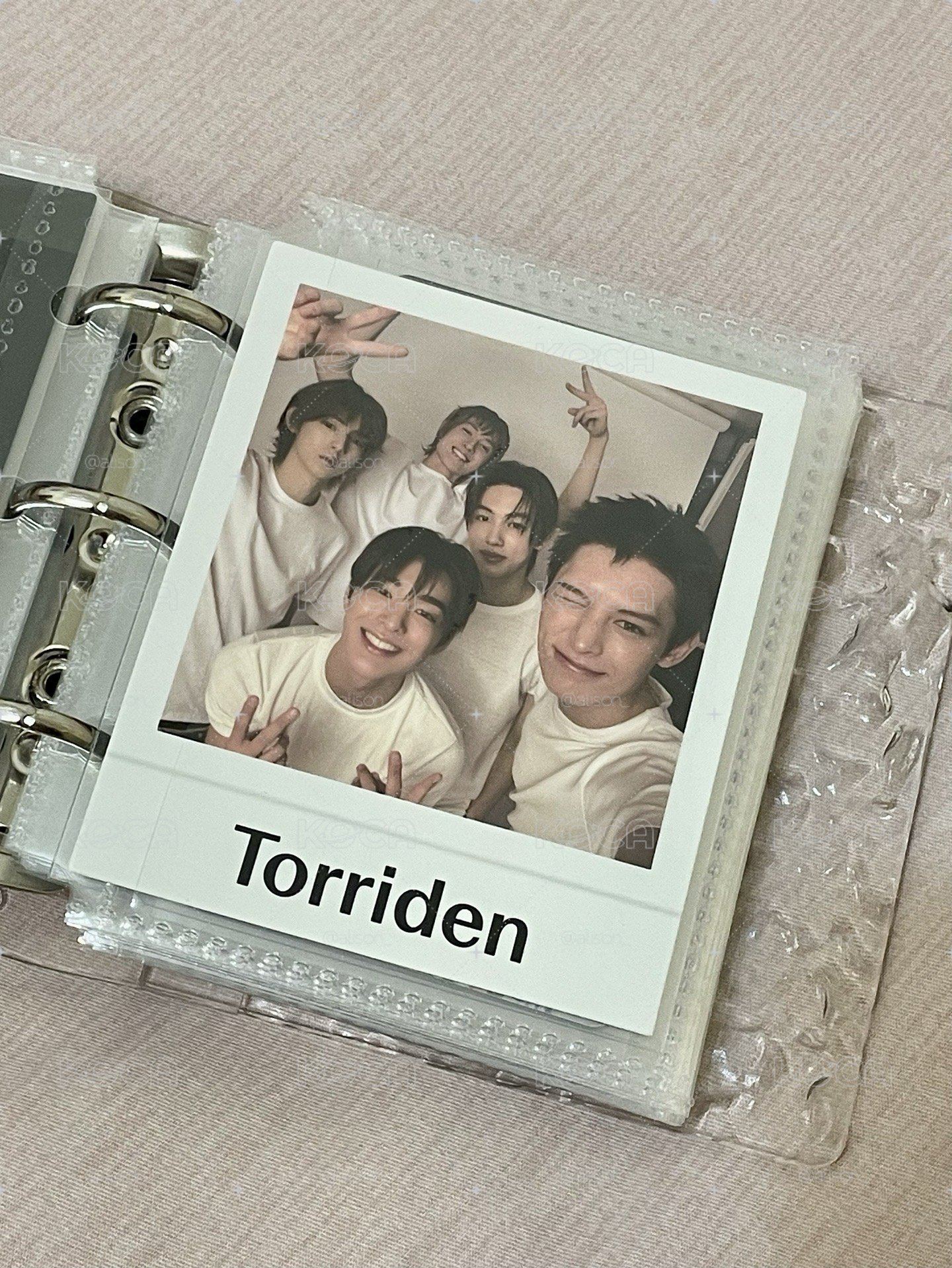 CORTIS✖️Torriden 拍立得團卡